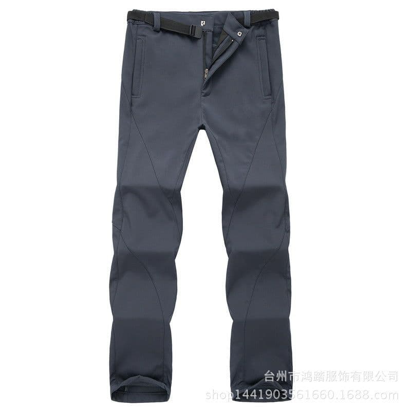 image-Women's Fleece Pants Black XXXL Windproof