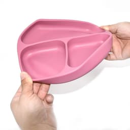 image-Silicone Children's Suction Cup Bowl Bib Baby Dinner Plate Water Cup Complementary Food Bowl Spoon Saliva Pocket Tableware