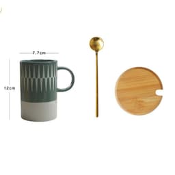 image-Creative Ceramic Mug Office Water Couple Cup