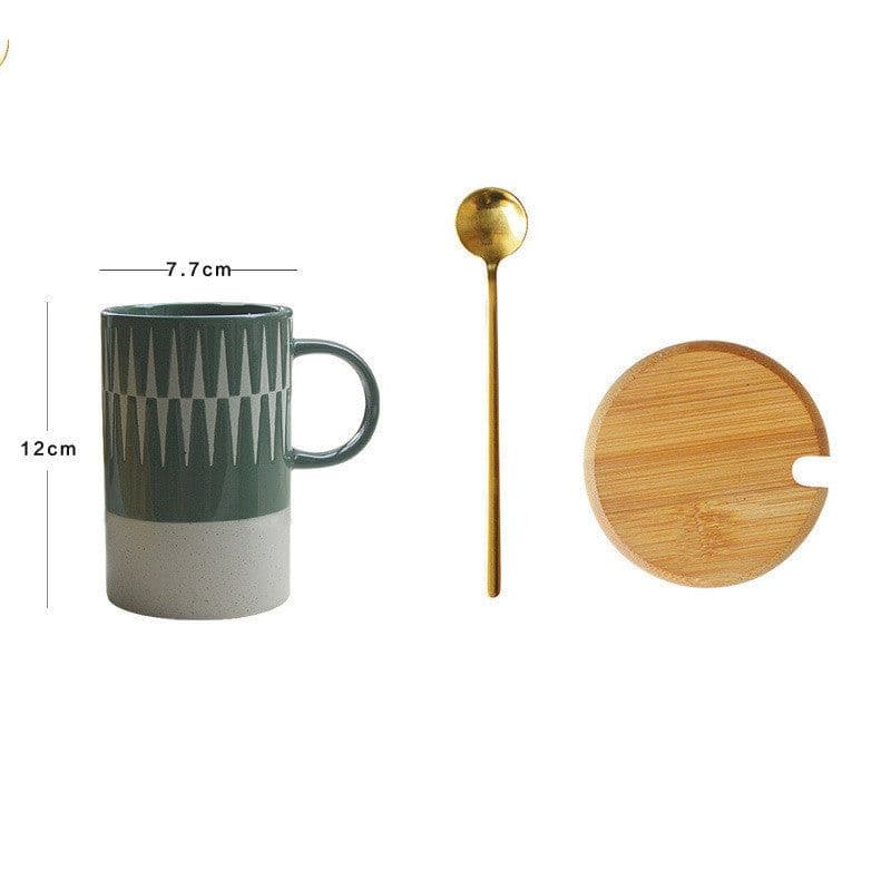 image-Creative Ceramic Mug Office Water Couple Cup