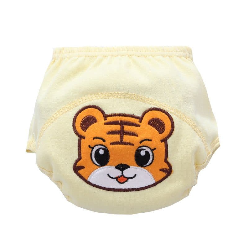 image-Cloth Diaper Pull-Up Pants - Cotton 1-3Y Goldfish