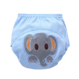 image-Cloth Diaper Pull-Up Pants - Cotton 1-3Y Goldfish