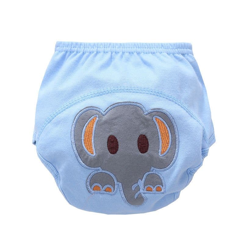 image-Cloth Diaper Pull-Up Pants - Cotton 1-3Y Goldfish