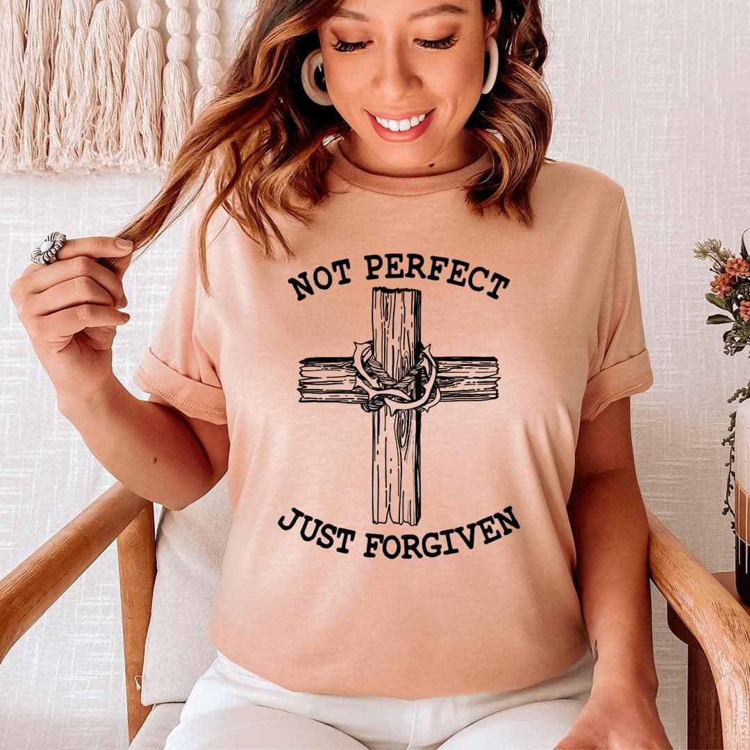 image-Not Perfect Just Forgiven T-Shirt