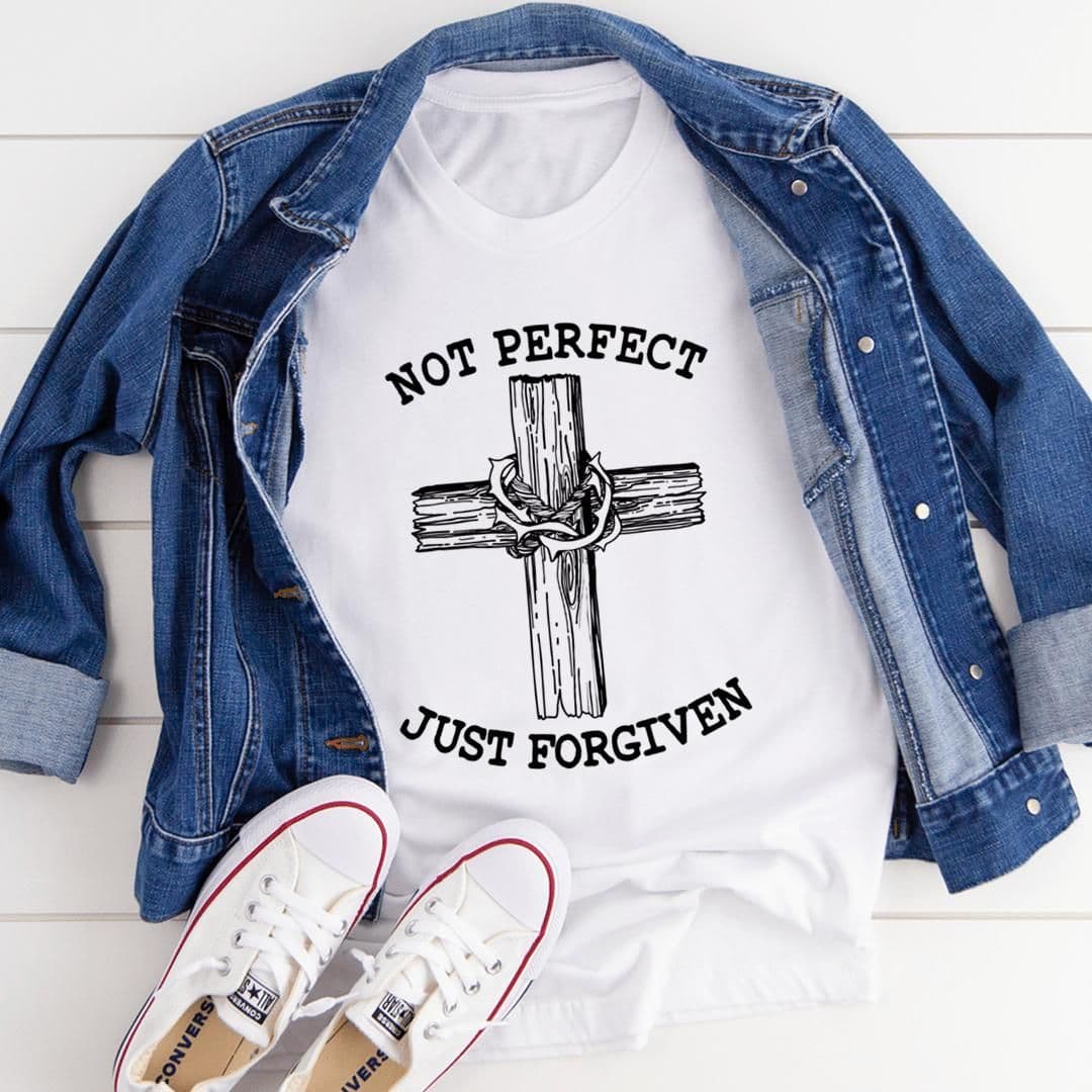 image-Not Perfect Just Forgiven T-Shirt
