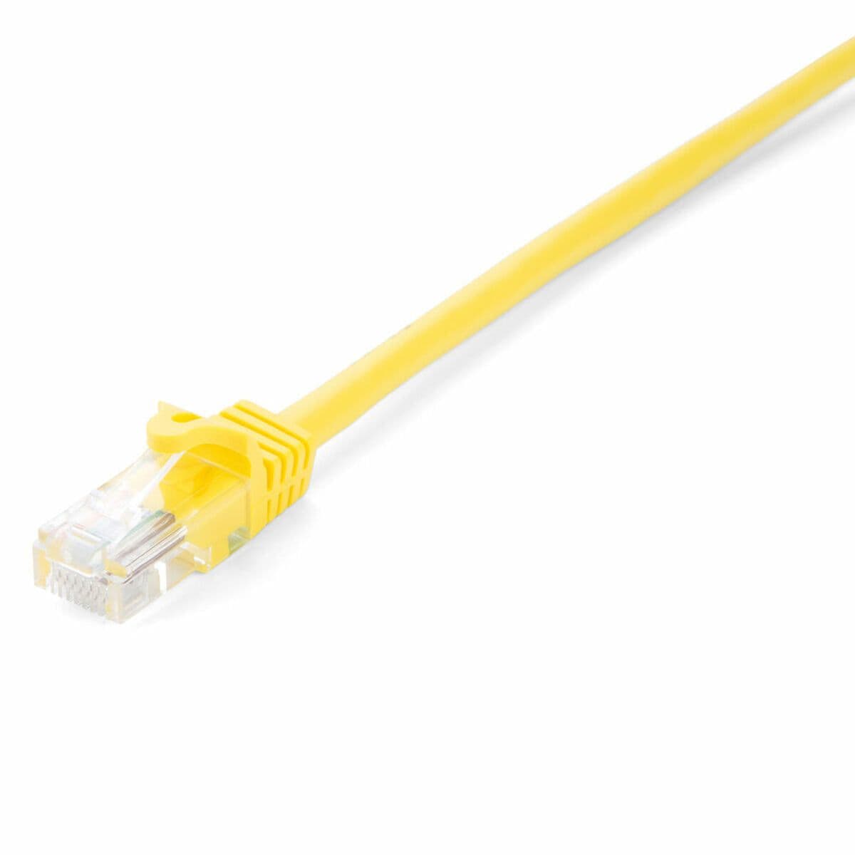 image-UTP Category 6 Rigid Network Cable V7 V7CAT6UTP-01M-YLW-1N 1 m Yellow