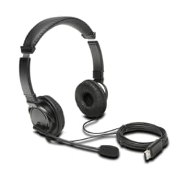 image-Headphones with Microphone Kensington K97601WW Black