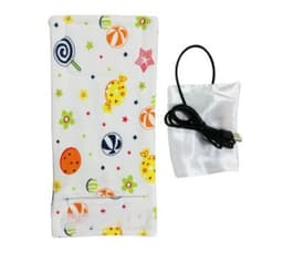 image-USB Milk Water Warmer Travel Stroller Insulated Bag Portable Baby Nursing Bottle Heater Cover Baby Food Warmer Bottle Warmer
