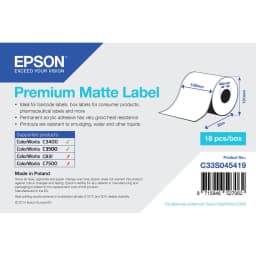 image-Thermal Paper Roll Epson C33S045419 (1 Unit)