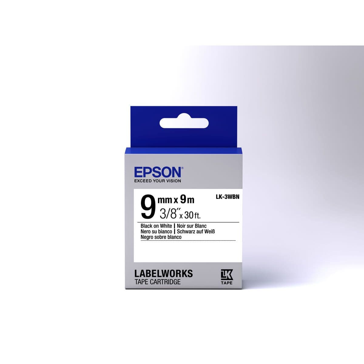 image-Printer Labels Epson C53S653003 White Black Black/White
