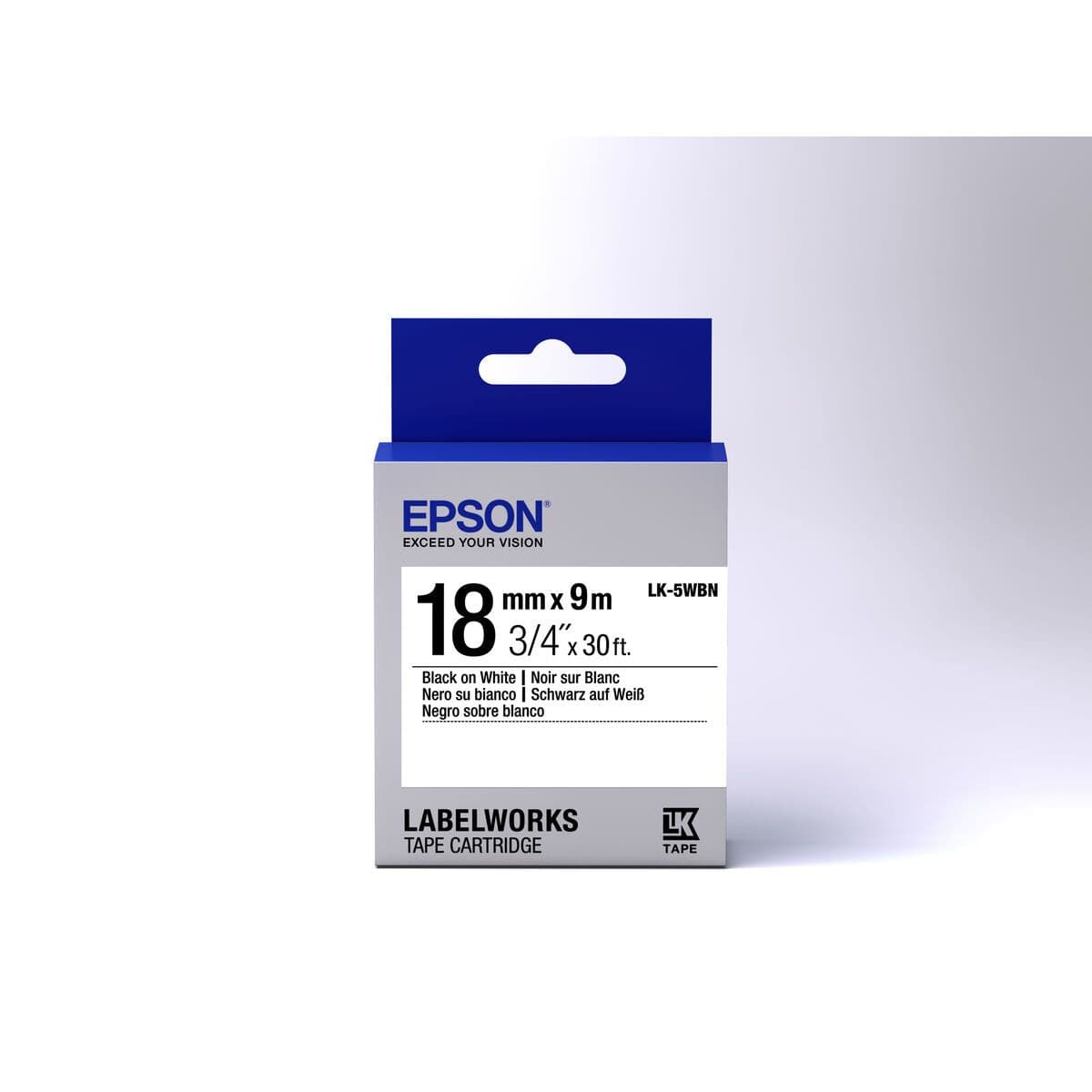 image-Printer Labels Epson C53S655006 Black Black/White