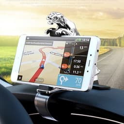 image-Car-Accessories Phone-Holder Gps-Stand Cellphone Adjustable Jaguar-Design 360-Degree