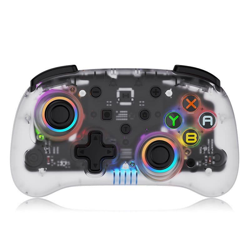 image-Six-axis Somatosensory Glare Transparent Bluetooth Handle