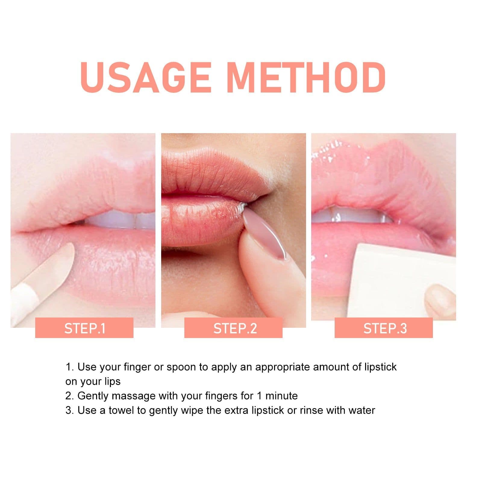 image-Strawberry Lip Scrub, Moisturize Lips, Prevent Dry Crack, Jojoba Coconut Oils