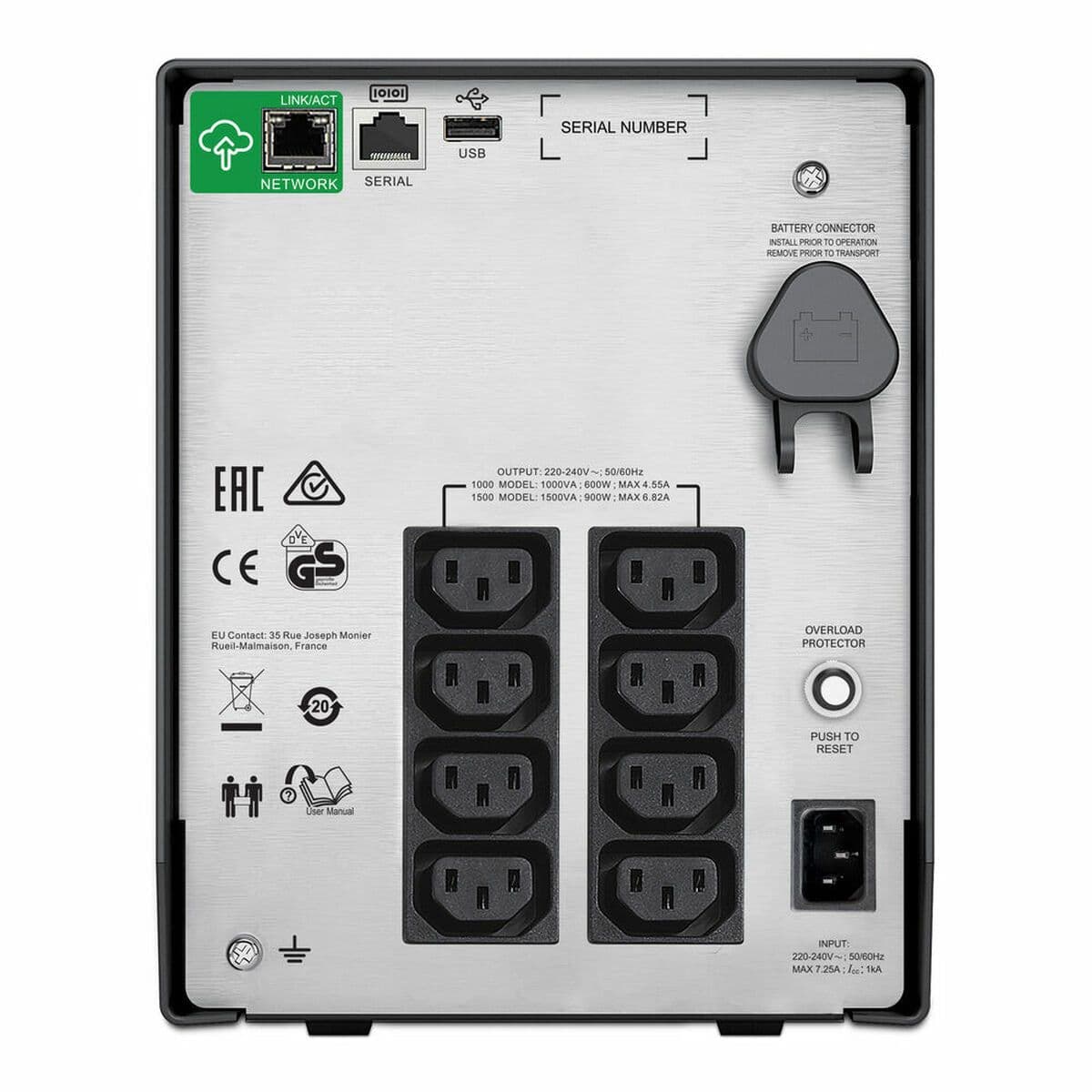 image-Uninterruptible Power Supply System Interactive UPS APC SMC1500IC