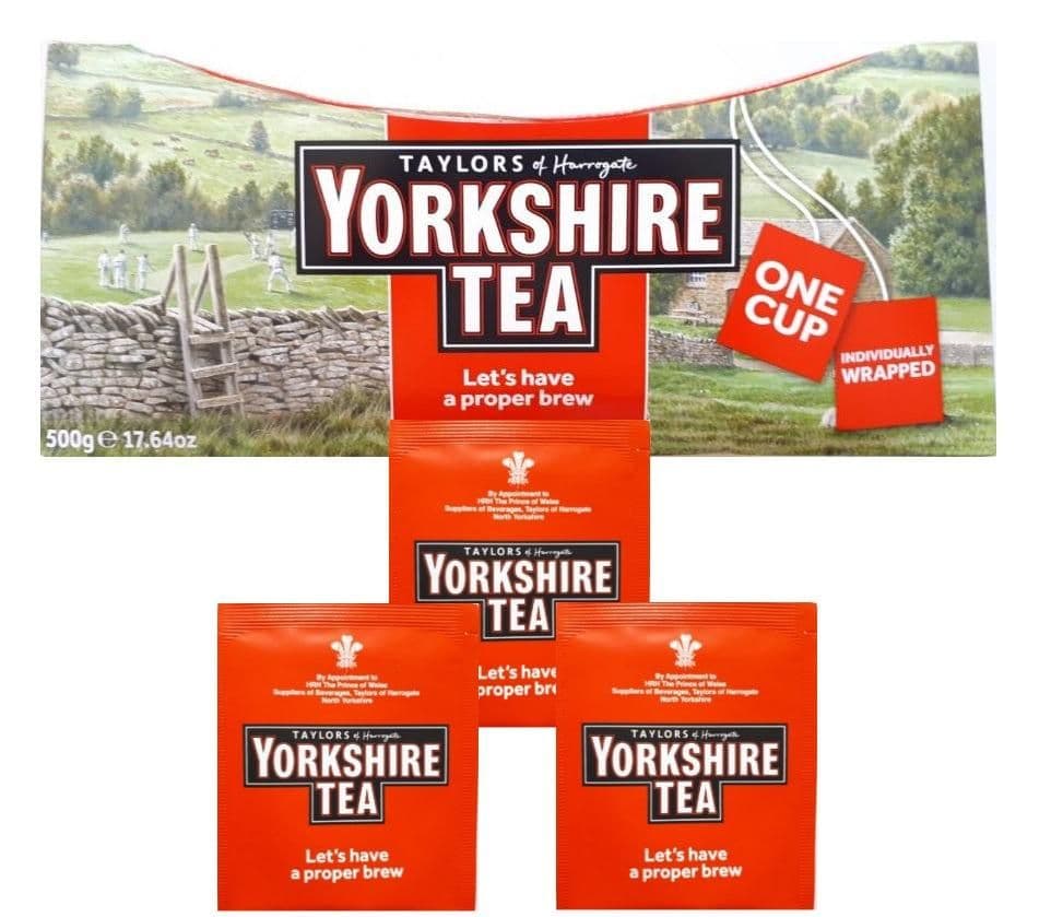 image-Yorkshire Tea Individually Wrapped One Cup Tea Bags