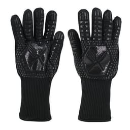 image-Spot Heat Insulation Barbecue Kitchen Baking Thick And High Temperature Resistant Oven Anti-scald Microwave Oven Gloves