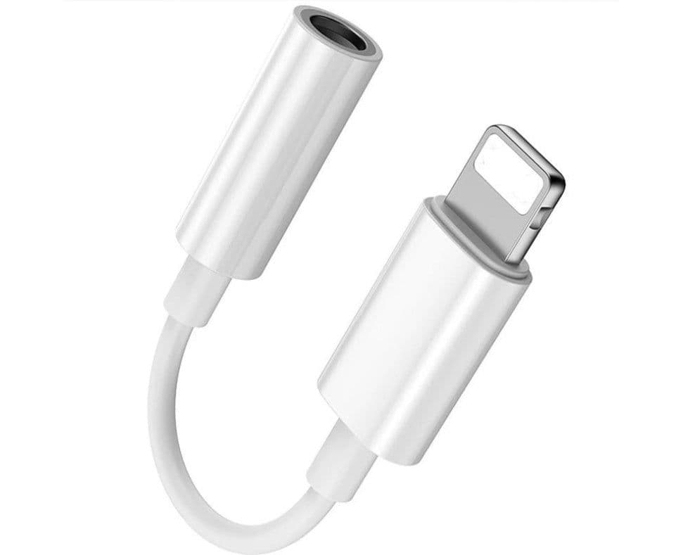 image-Audio Adapter Compatible For 78X Lightning To 3.5mm 2-in-1 Audio Adapter