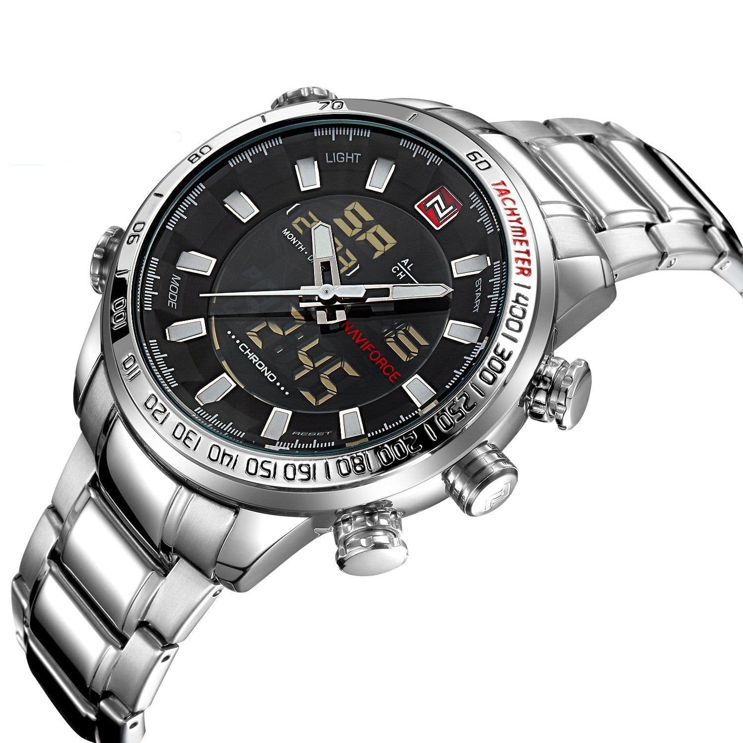 image-Luminous Electronic Quartz Watch For Men