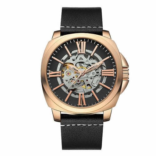 image-Automatic Mechanical Movement Luminous Waterproof Watch