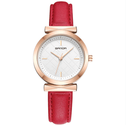 image-Korean Style Retro Waterproof Quartz Watch For Women
