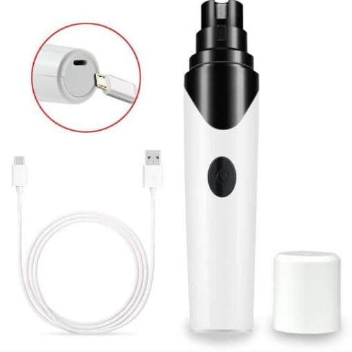 image-Pet Dog Cat Pencil Sharpener, Electric Nail Clippers Cleaning Nail Clippers