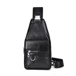 image-Men Cross Body Bag Sling Backpack Fashion Retro Travel Male Side