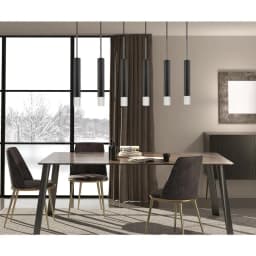 image-Troy Integrated Led Dimmable Hexagon Aluminum Casted 6 Lights Pendant