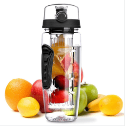 image-High Quality 900ml BPA Free Fruit Infuser Shaker