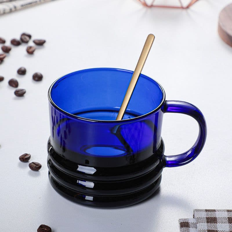 image-Environmental Protection High Borosilicate Glass Tea Cup Household Water Cup