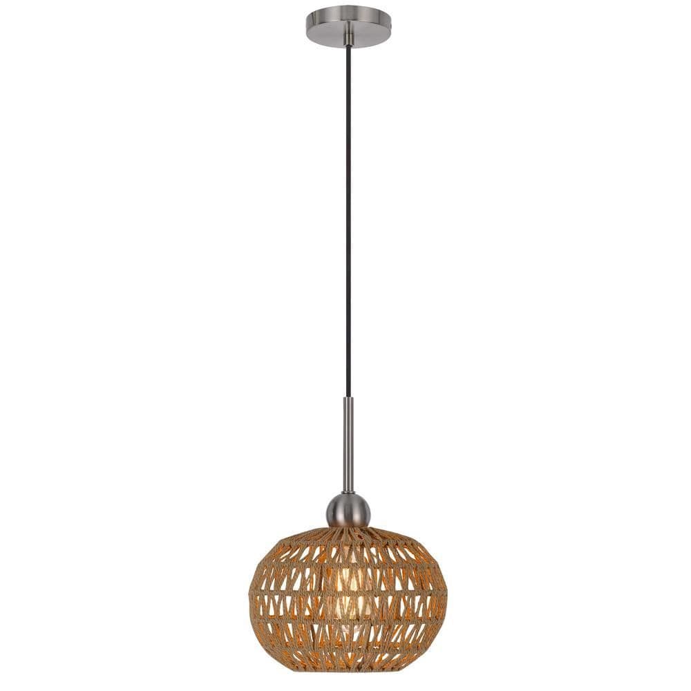 image-60W Medan Roped Pendant Fixture