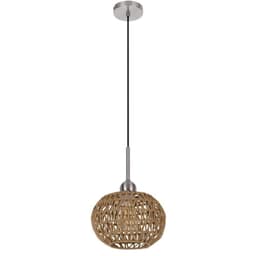 image-60W Medan Roped Pendant Fixture