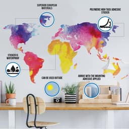 image-3d Space Bridge Floor Vinyl Decal - Bathroom Living Room Flooring Galaxy Decals Stick Peel Decor Stickers Decoration Kids Classroom Sticker