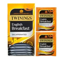 image-Twinings English Breakfast Decaffeinated Individually Enveloped Tea Bags