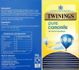 image-Twinings Pure Camomile Tea Bags Individually Enveloped Tagged Herbal Sachets