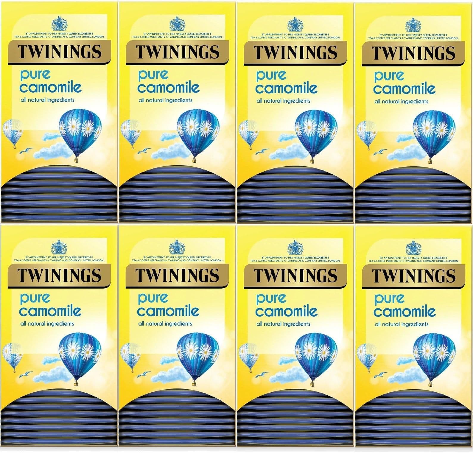 image-Twinings Pure Camomile Tea Bags Individually Enveloped Tagged Herbal Sachets