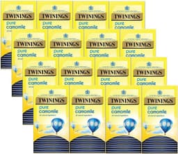 image-Twinings Pure Camomile Tea Bags Individually Enveloped Tagged Herbal Sachets