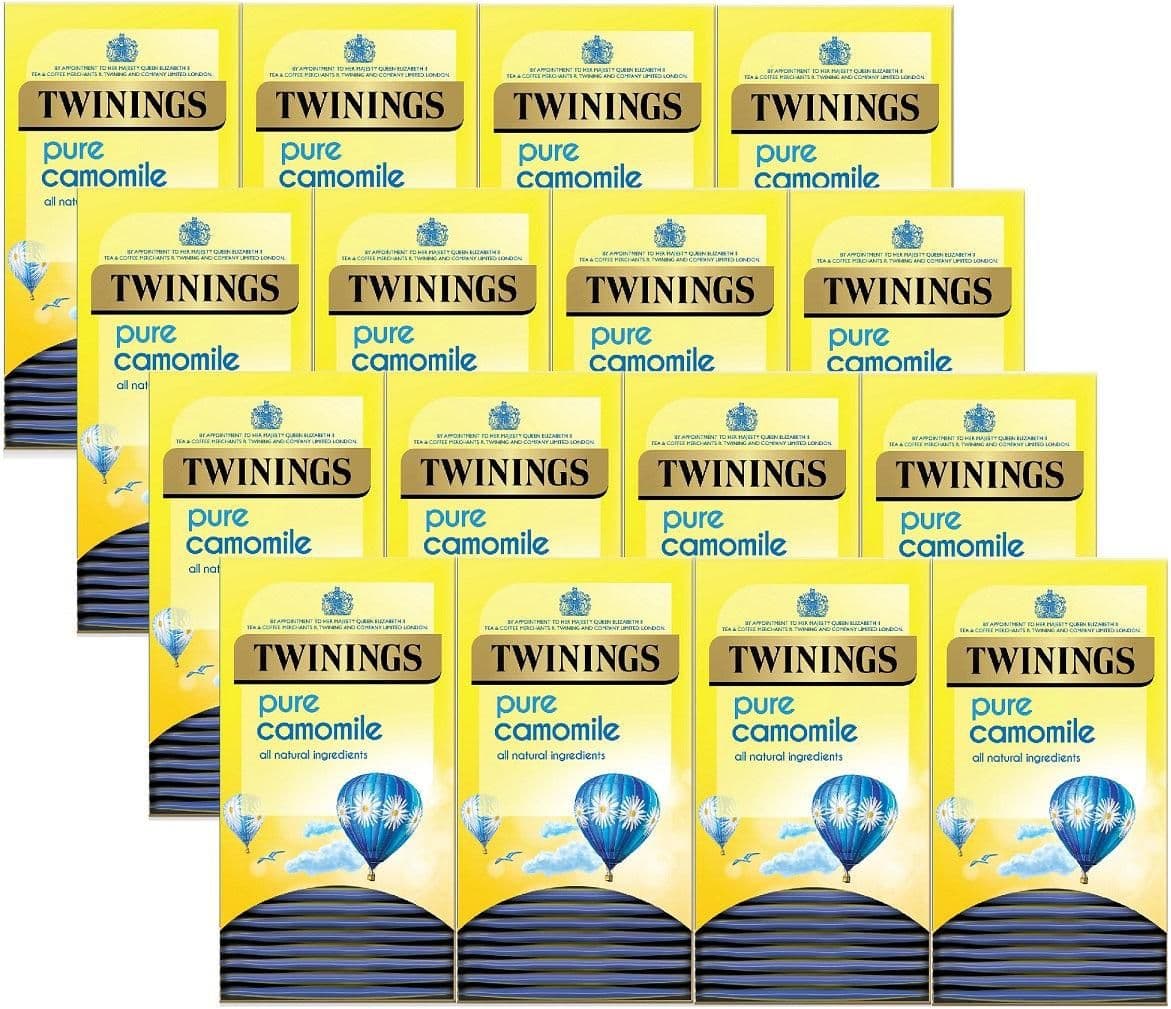 image-Twinings Pure Camomile Tea Bags Individually Enveloped Tagged Herbal Sachets