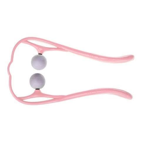 image-Plastic Pressure Point Therapy Neck Massageador Massagem Relieve Hand Roller Neck Massager For Neck Shoulder Trigger Point