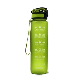 image-Plastic bottle frosted gradient bouncing cup water bottle sports bottle space cup travel cup
