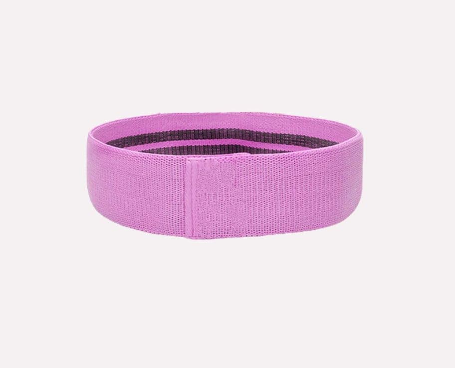 image-Resistance Band Elastic Hip Squat Fitness Circle - Latex Mesh