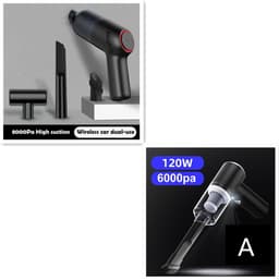 image-Mini Fashion Car High-Power Car Vacuum Cleaner