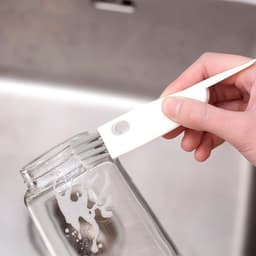 image-Kitchen Three-in-one Cleaning Brush Water Cup Lid Cup