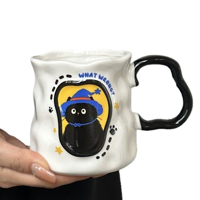 image-Cup Ceramic Hand High Sense Water Cup Box
