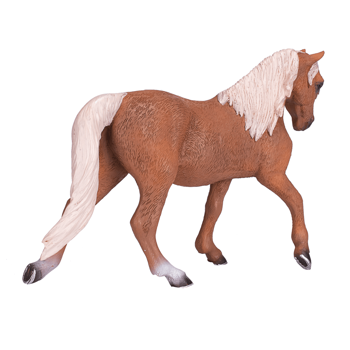 image-Morgan Stallion Palomino Toy Realistic Horse Figurine