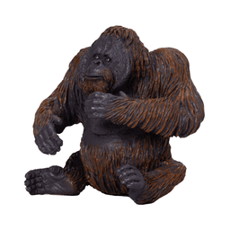 image-Orangutan Toy Realistic Rainforest Wildlife Figure