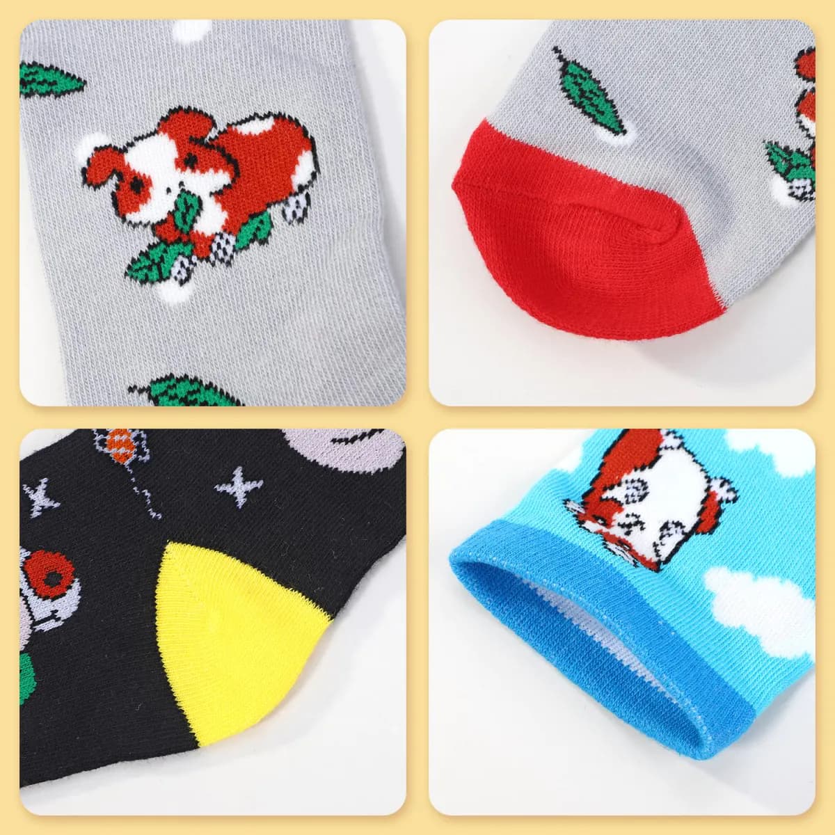 image-VINSANI GUINEA PIG SOCKS 5pk 1010415