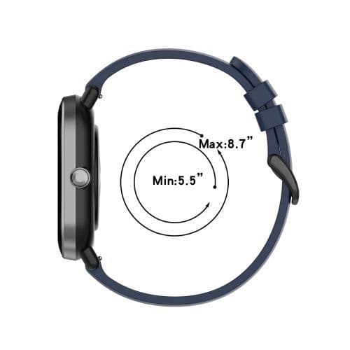 image-20MM Silicone Watchband for Xiaomi Huami & Garmin - Adjustable & Comfortable