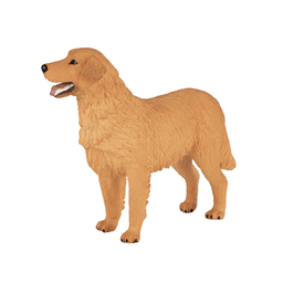 image-Golden Retriever Dog Toy Realistic Pet Figurine