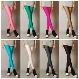 image-JAEBAEK Neon Leggings - High Stretch Comfort for Everyday Wear